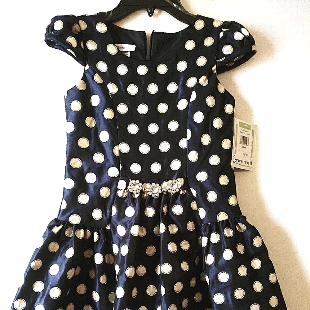 Blue dress size 8 girls